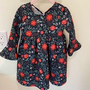 Pippa & Julie size 3T bell sleeve scuba dress